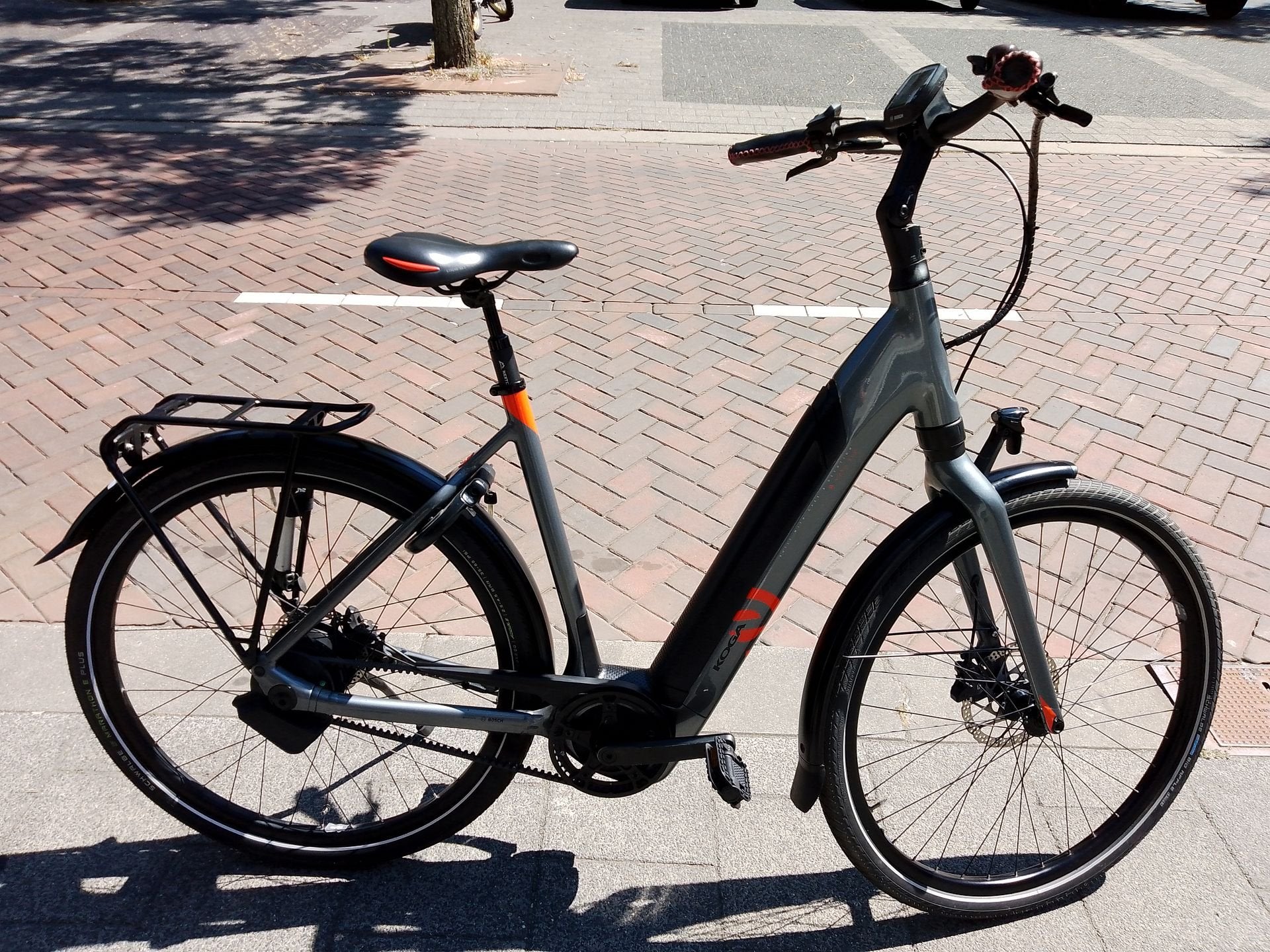Koga E-Nova EVO Automatic d56 elektrische fiets Bosch+gates, Gebruikt, -, -, -