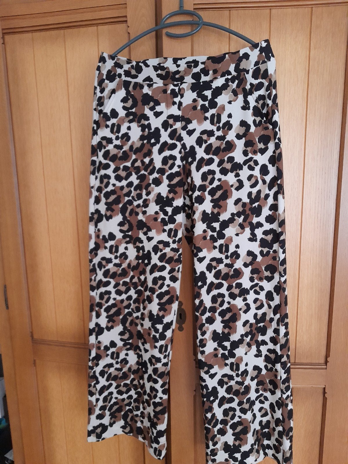 Travelstof broek pantalon van Studio Anneloes maat M, Maat 38/40 (M), Studio Anneloes, Ophalen of Verzenden, Zo goed als nieuw