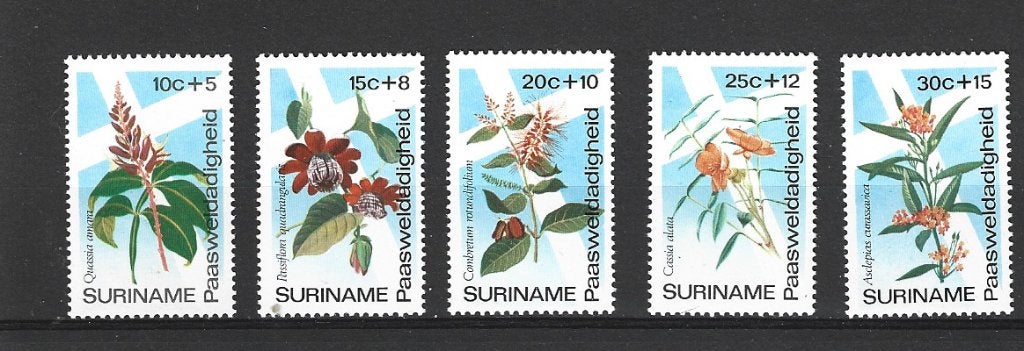 Suriname- reeks, Verzenden, Postfris