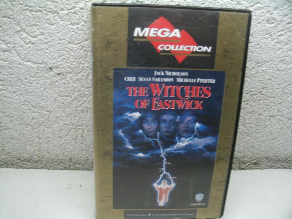vhs 221b the witches of eastwick, Vanaf 16 jaar, Ophalen of Verzenden, Zo goed als nieuw, Actie en Avontuur