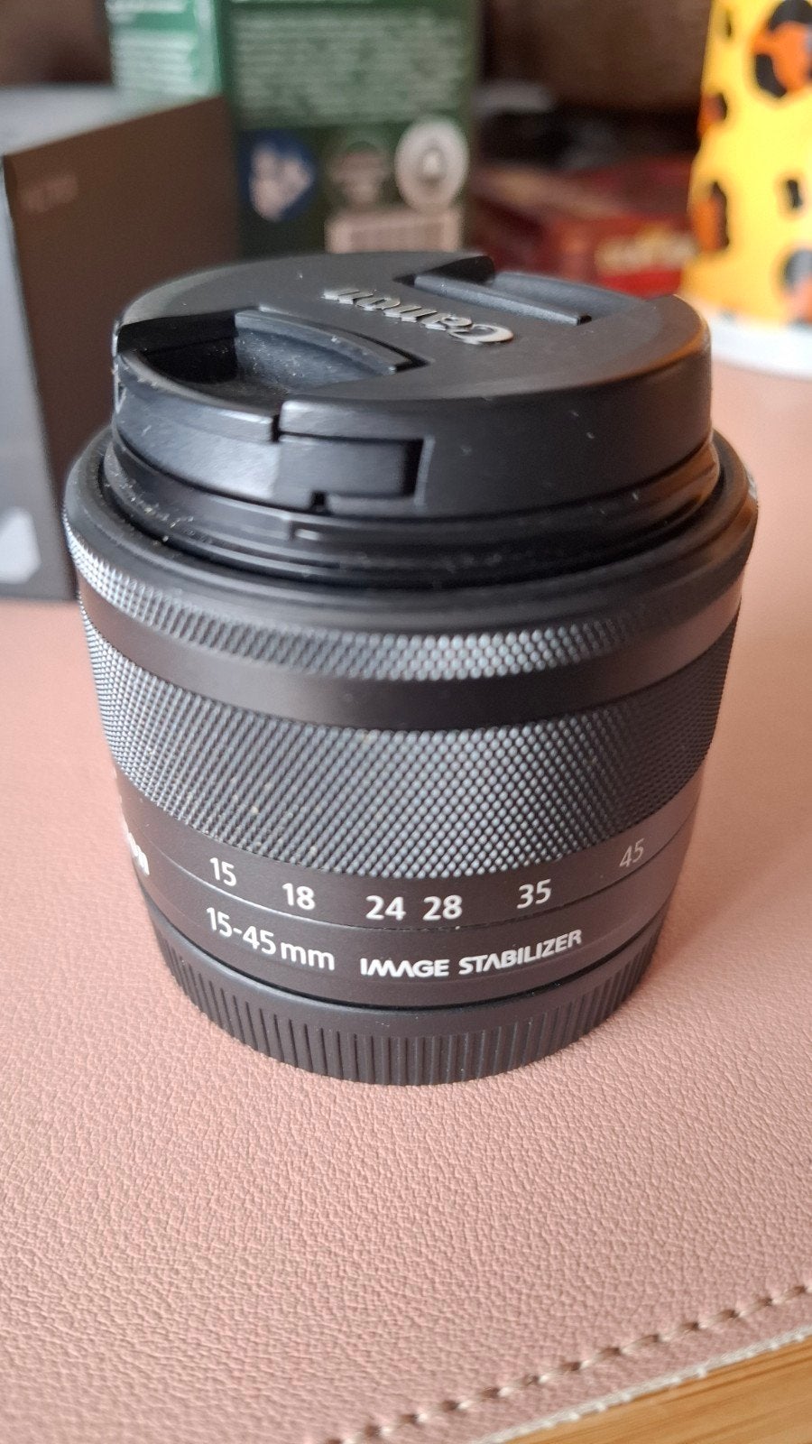 Canon EFM 15-45mm 3.5 / 6.3 IS, Gebruikt, Canon, Ophalen of Verzenden, Overige vattingen