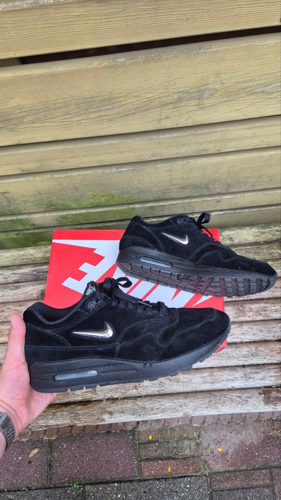nike air max one 42.5, Kleding | Heren, Nike air max, Zwart, Ophalen of Verzenden, Gedragen