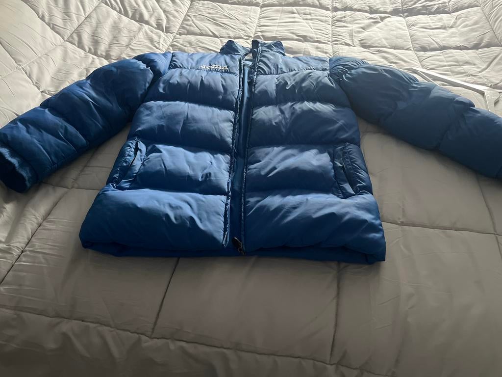 Joma Puffer Jas Blauw Maat M, Kleding | Heren, Ophalen of Verzenden, Zo goed als nieuw, Maat 48/50 (M), Blauw