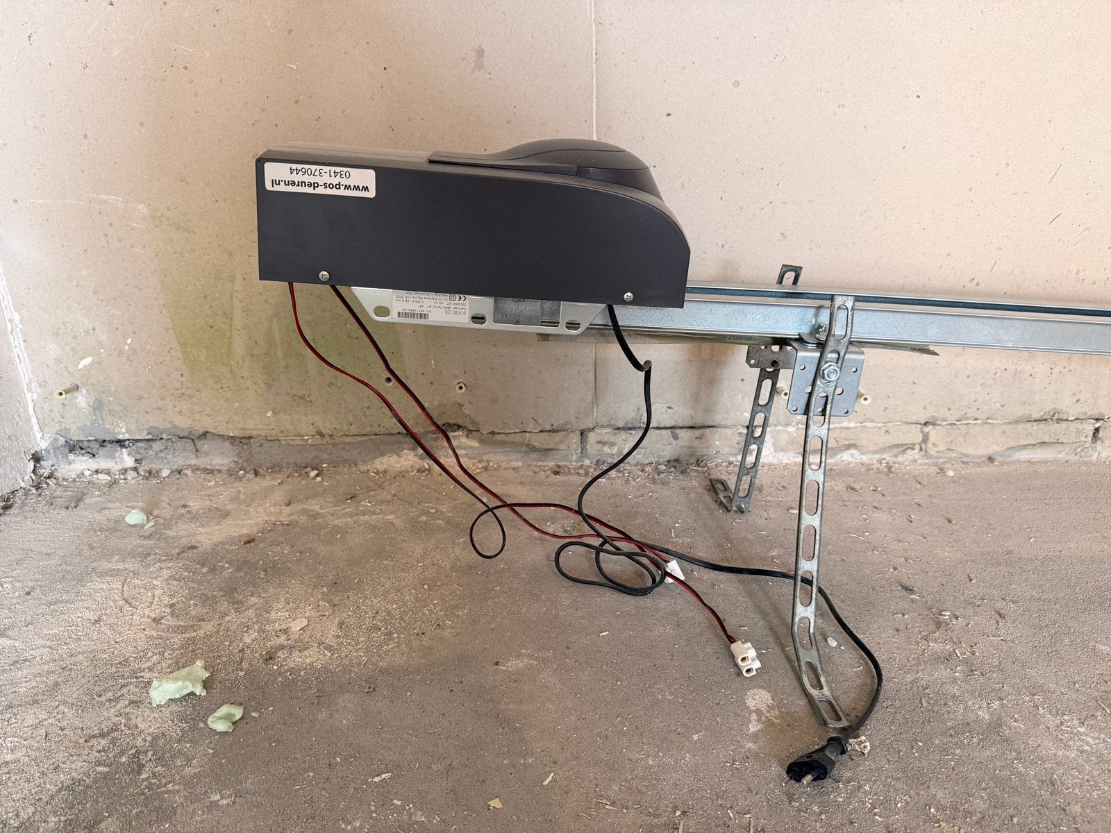 Pos Deuren GT4750 LED garagedeur opener incl. rail – 750N, Doe-het-zelf en Verbouw, Deuren en Horren, Ophalen, 120 cm of meer