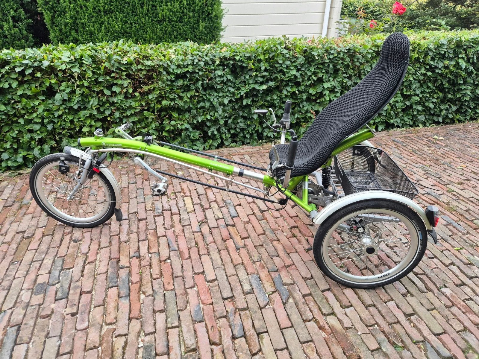 Van Raam Easy Rider driewiel ligfiets, Fietsen en Brommers, Ophalen, Gebruikt, Van Raam, Verstelbare zitting