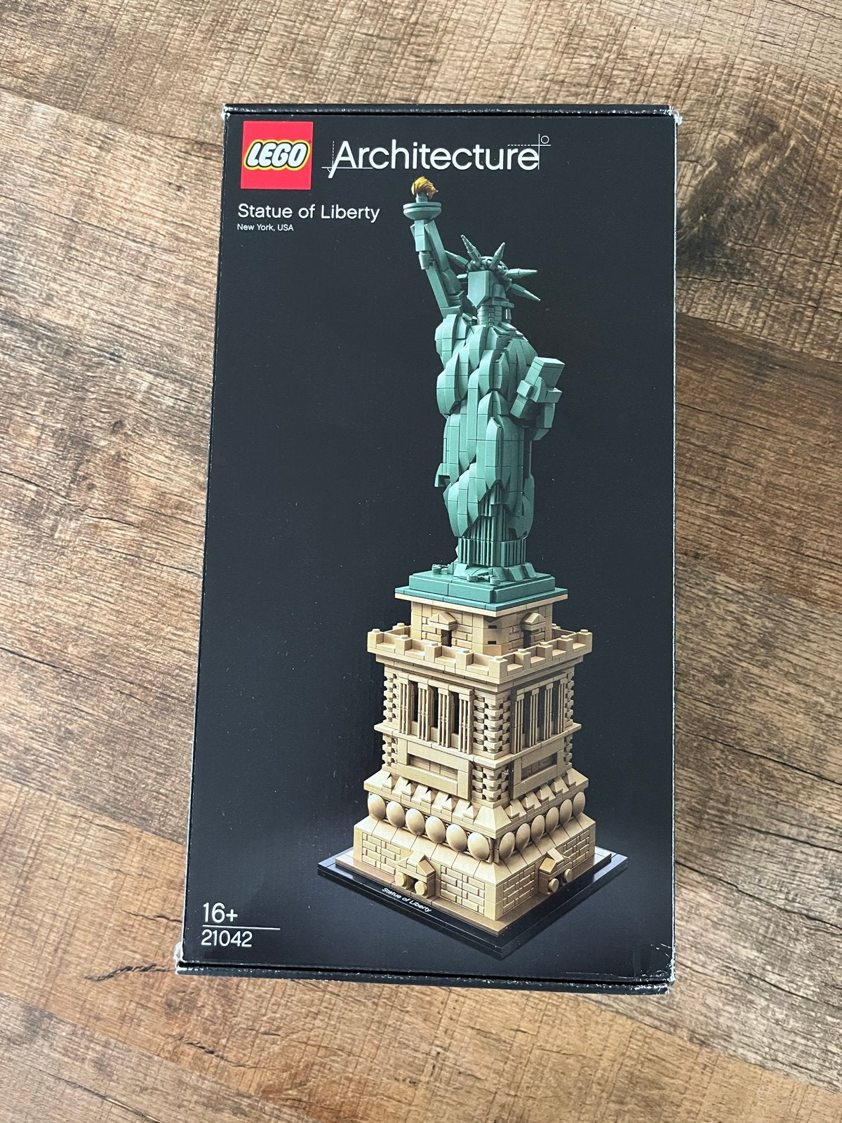 Lege doos LEGO 21042 Architecture Statue of Liberty USA NY, Kinderen en Baby's, Speelgoed | Duplo en Lego, Lego, Architecture