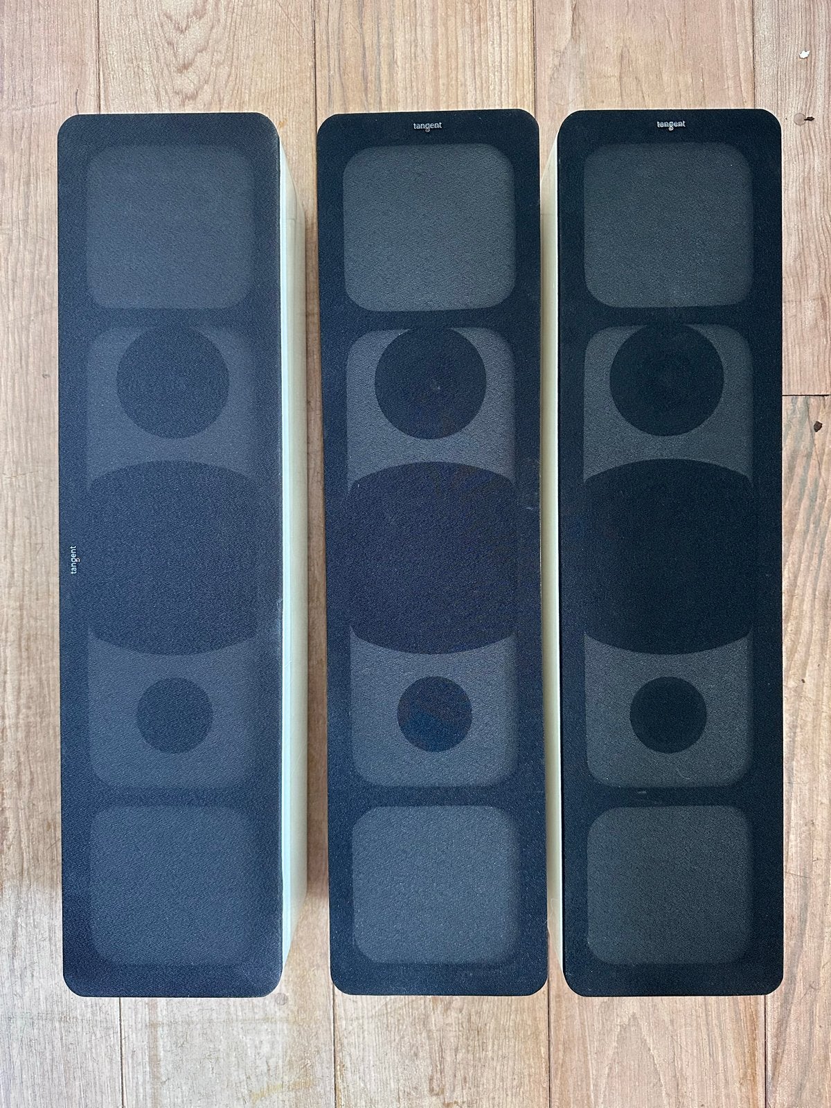 Tangent EVO E5L Luidsprekers - Set van 3, Wit, Speakerset, Zo goed als nieuw, Ophalen, 150 watt of meer