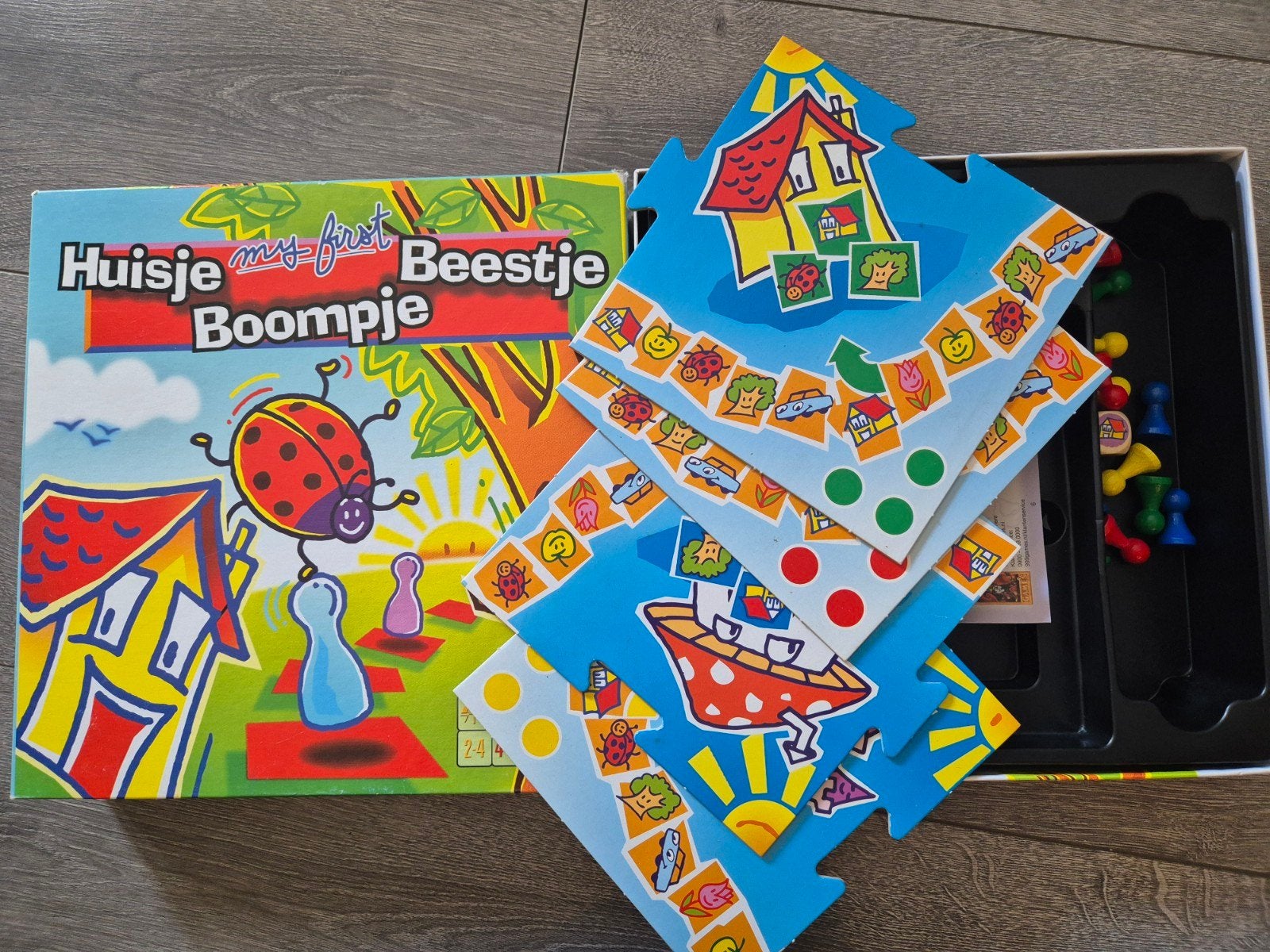 My first Huisje Beestje Boompje bordspel, Een of twee spelers, Ophalen, Gebruikt