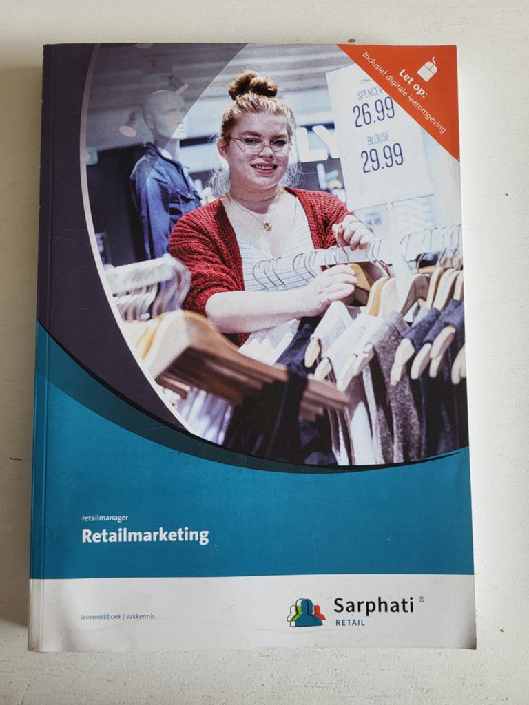 Retailmarketing - Sarphati Retail, Boeken, Studieboeken en Cursussen, Ophalen of Verzenden, Gelezen, MBO