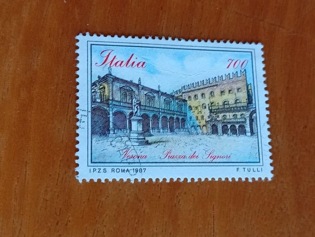 italie 1987, Ophalen of Verzenden, Gestempeld