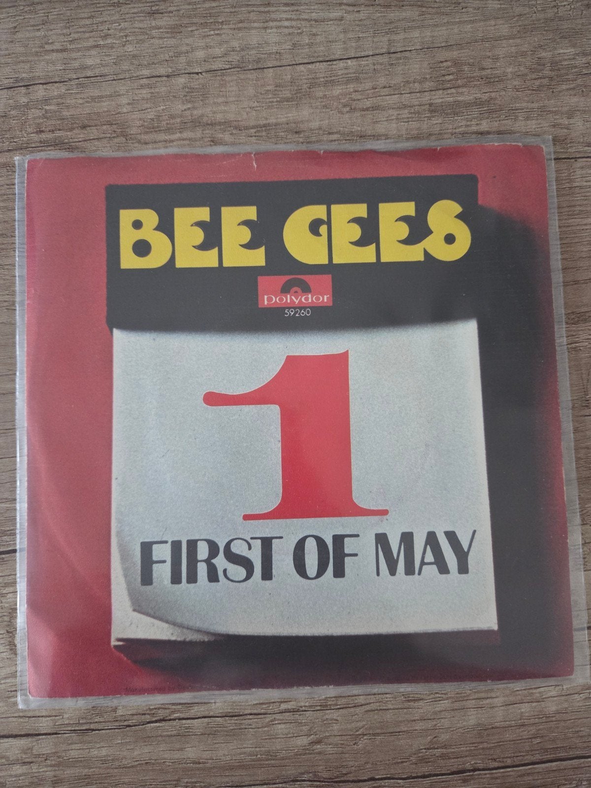 Bee Gees - First of May / Odessa 7 inch single, Cd's en Dvd's, Gebruikt, Fotohoes, 7 inch, Ophalen of Verzenden