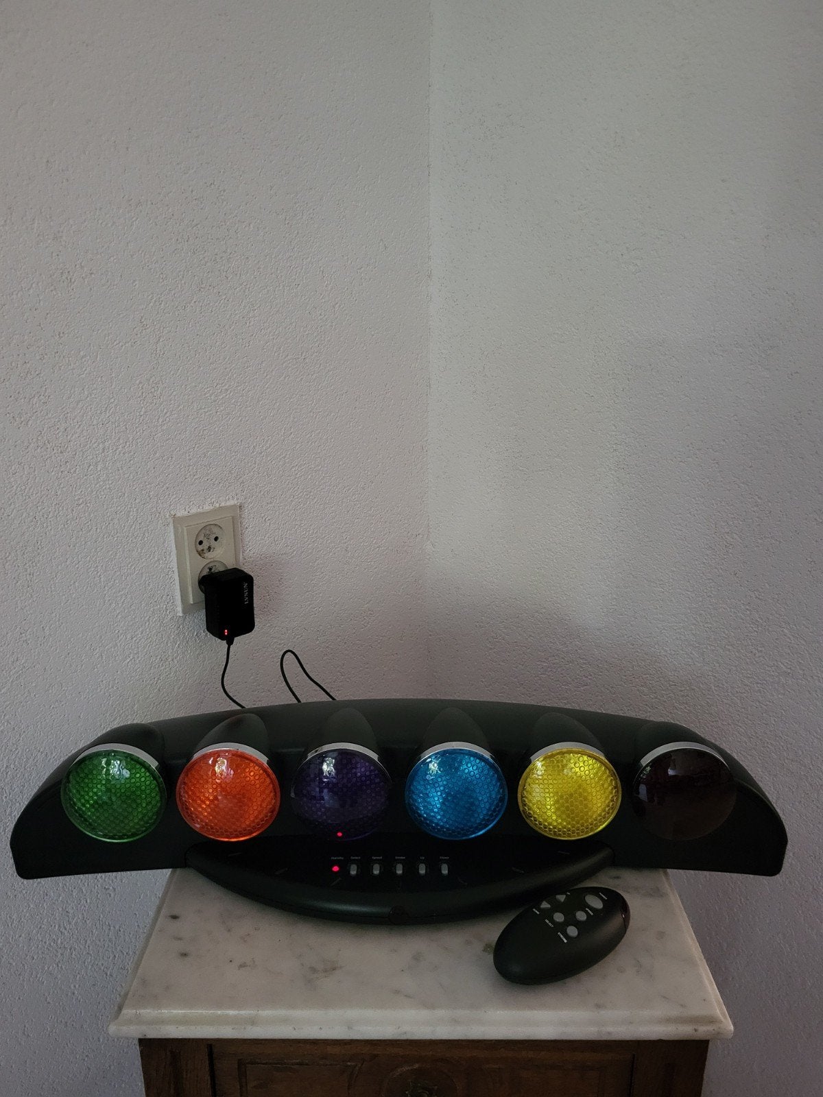 discolamp met afstandsbediening, Ophalen, Wanddecoratie