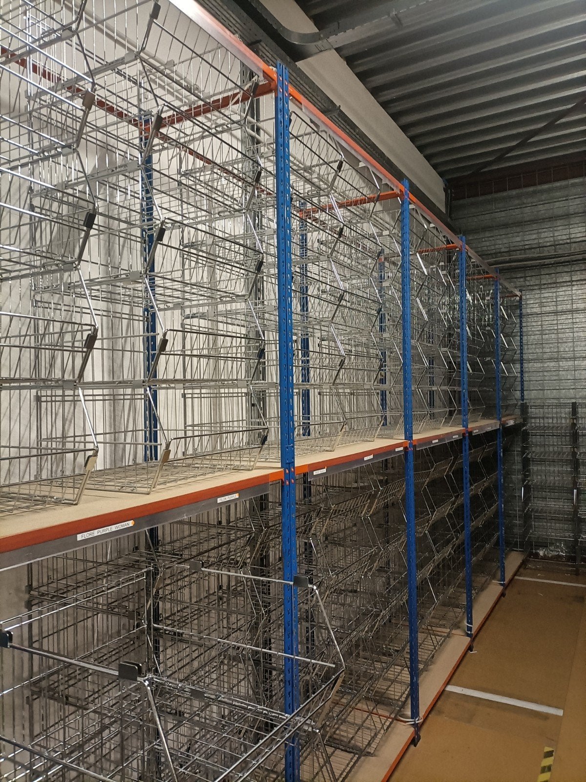 stelling 3m hg 2 m br opberg manden 50 deep 50 br nieuw., Ophalen