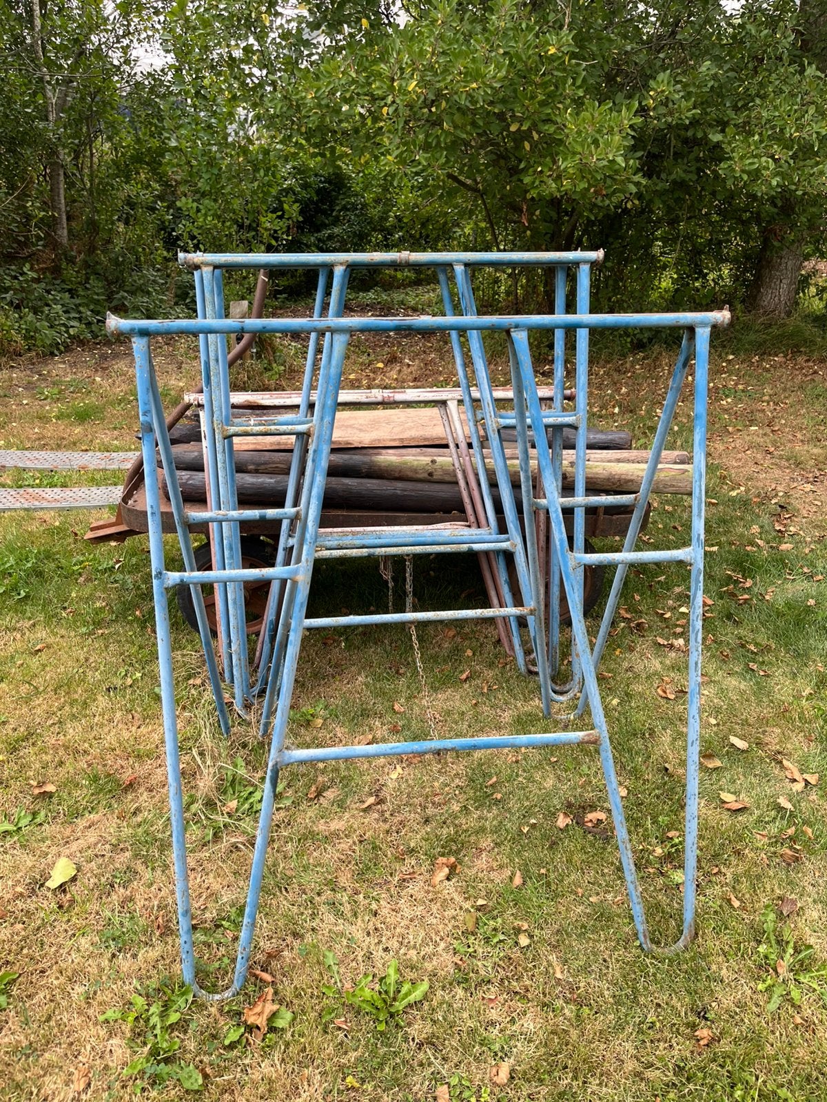 4 metselschragen 125cm hoog, Ophalen, Overige typen, Minder dan 2 meter