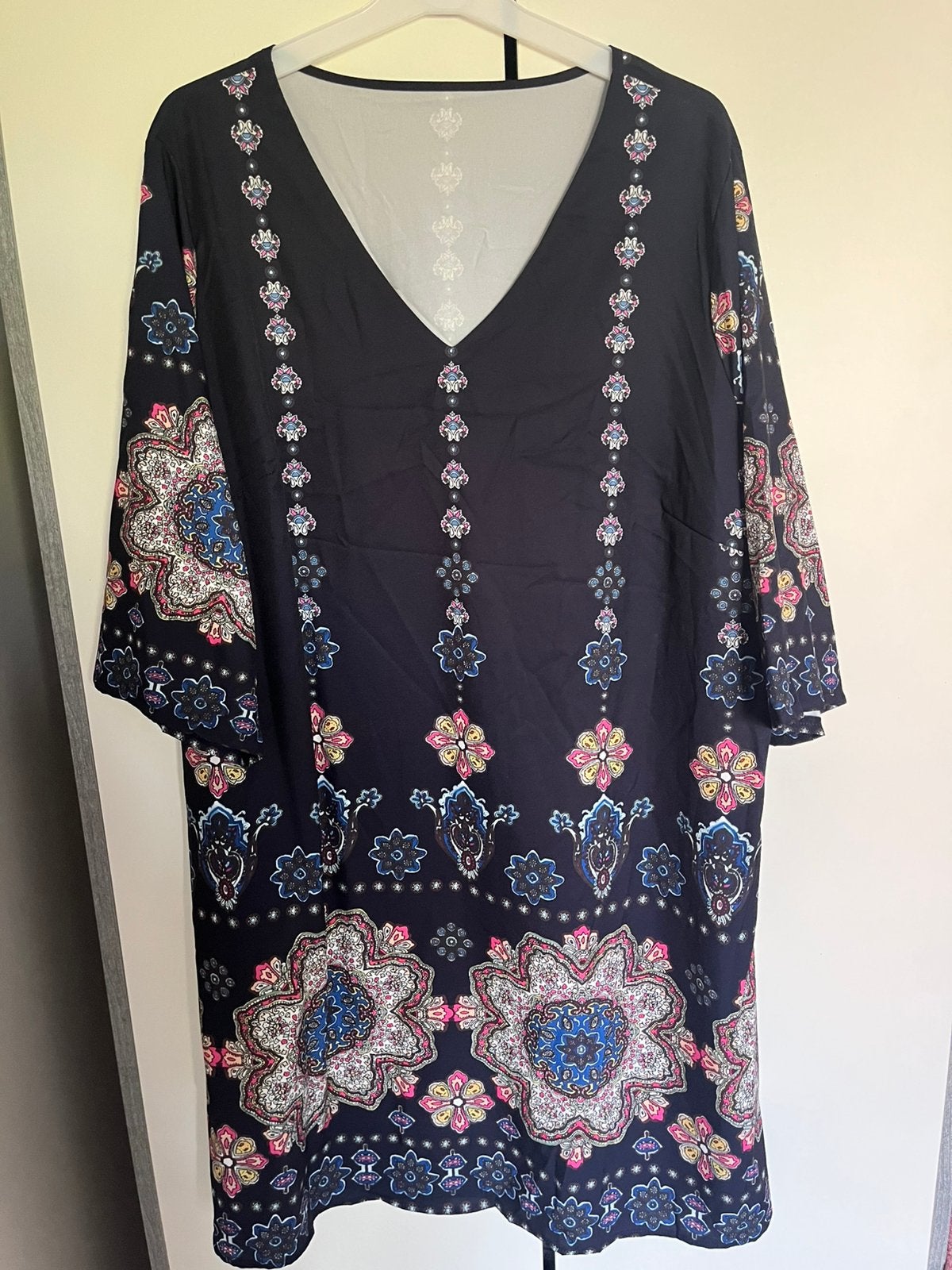 Tuniek - maat 4XL, Ophalen of Verzenden, Zo goed als nieuw, Blauw, Blouse of Tuniek
