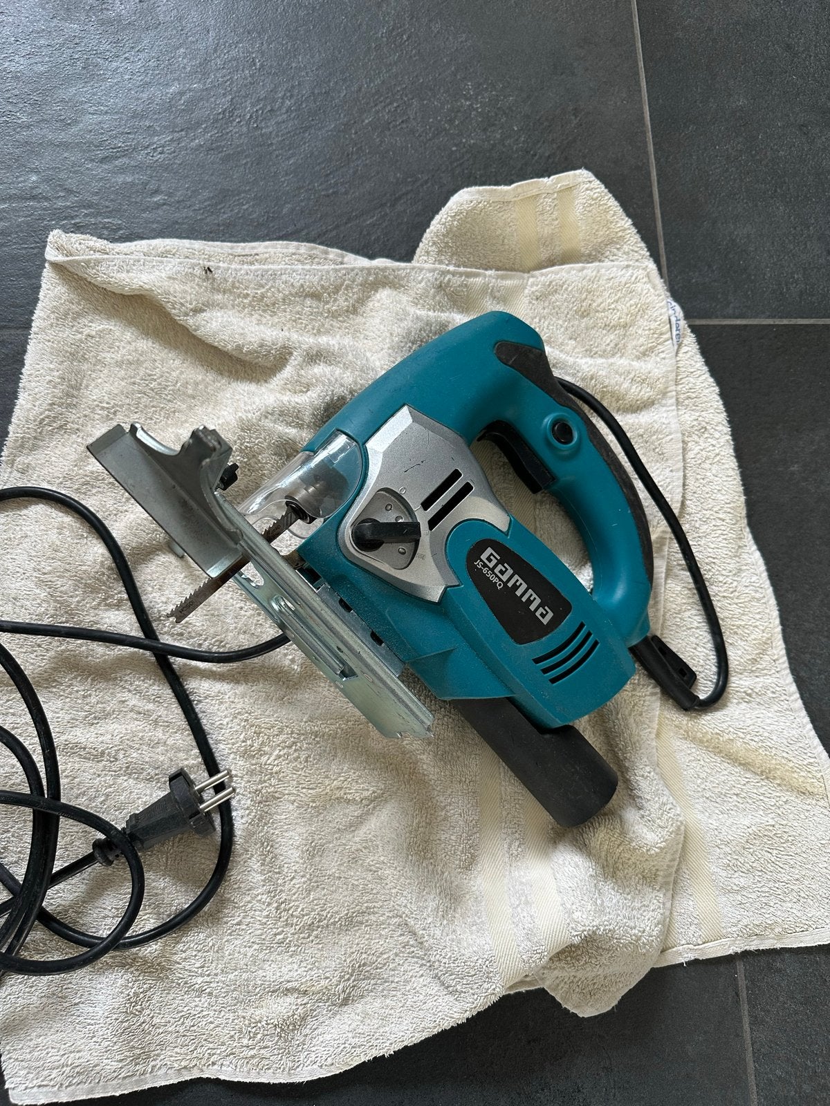 Gamma decoupeerzaag JS-650PQ, Ophalen of Verzenden, Gebruikt, Decoupeerzaag
