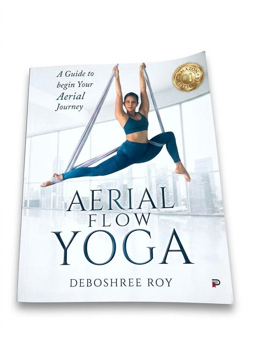 Aerial Flow Yoga: Een gids voor je luchtyoga-reis, Ophalen of Verzenden, Zo goed als nieuw, Gezondheid en Conditie, Deboshree Roy