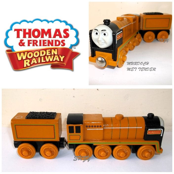 Thomas de Trein Houten Series, Murdoch met tender, Ophalen of Verzenden, Zo goed als nieuw