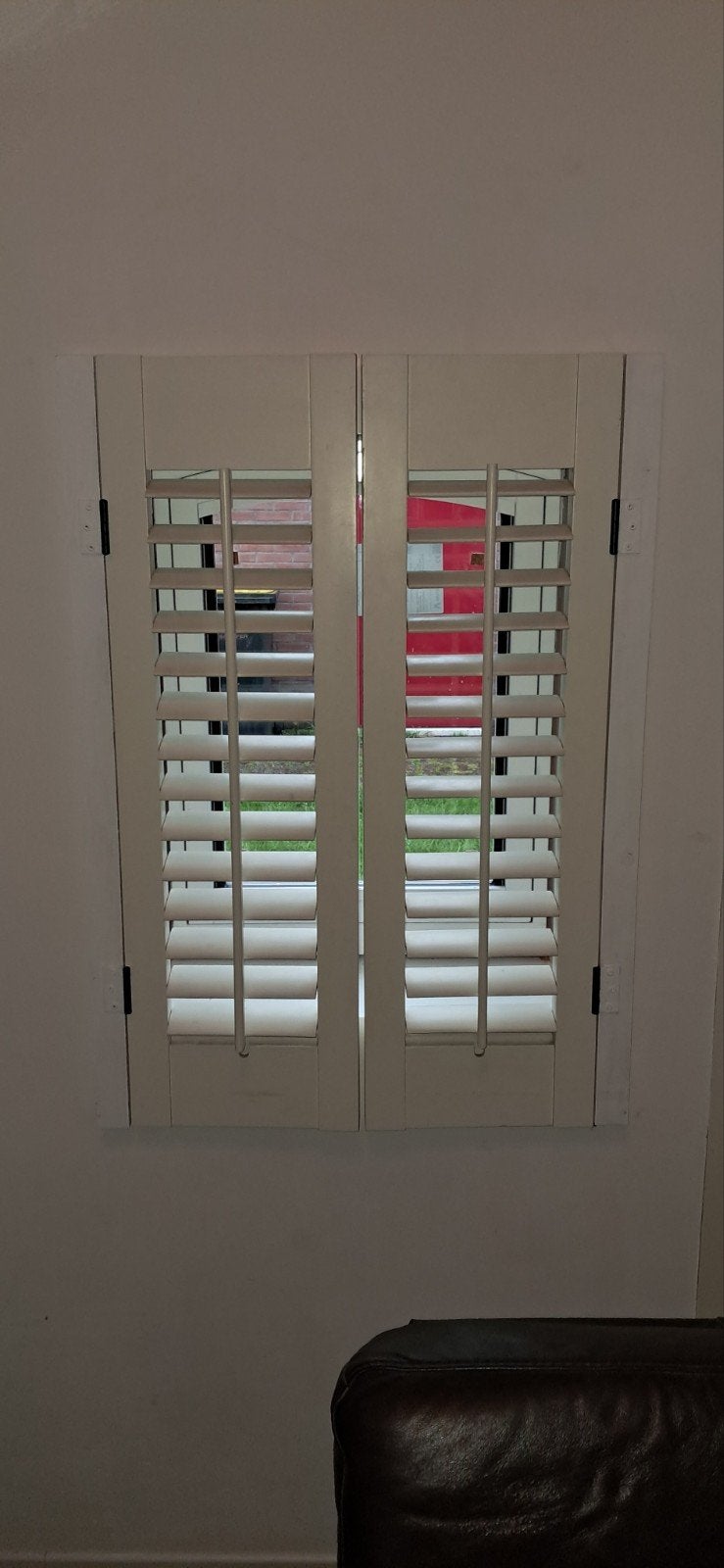 Te koop 10 houten Shutters., Ophalen, 100 tot 150 cm, Minder dan 100 cm