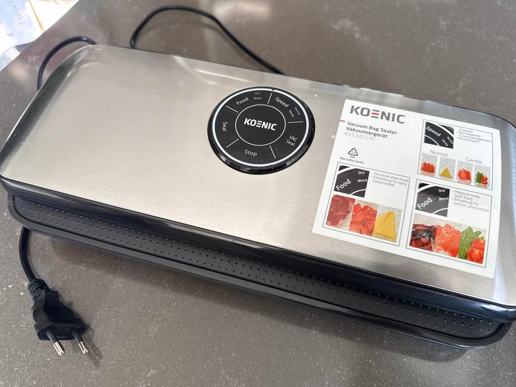 Koenic Vacuümsealer KVS 311 M - Nieuw, Ophalen, Zo goed als nieuw