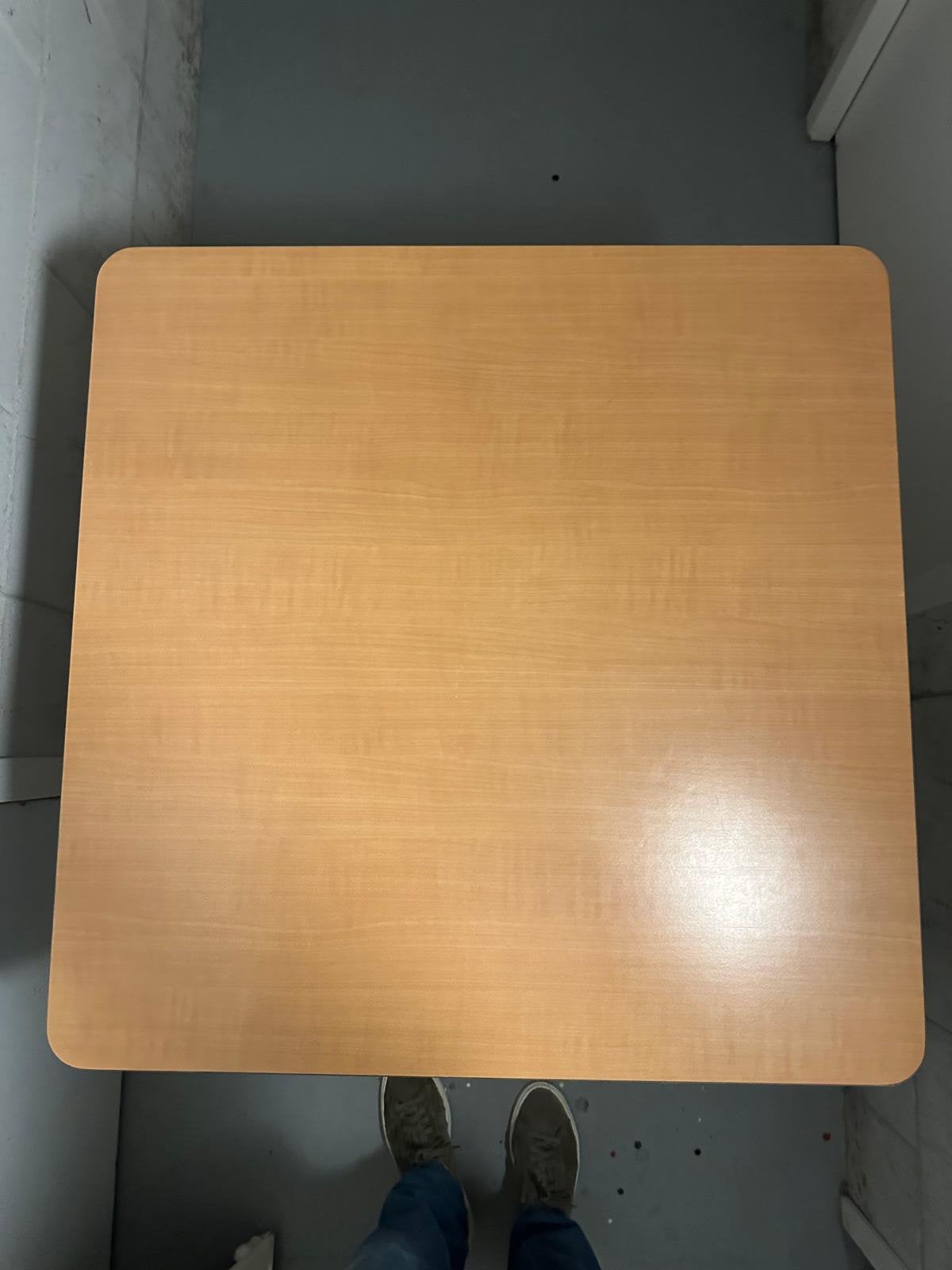 Bijzet tafel 80x80, Huis en Inrichting, Tafels | Sidetables, Ophalen, 50 tot 100 cm, Vierkant, Zo goed als nieuw
