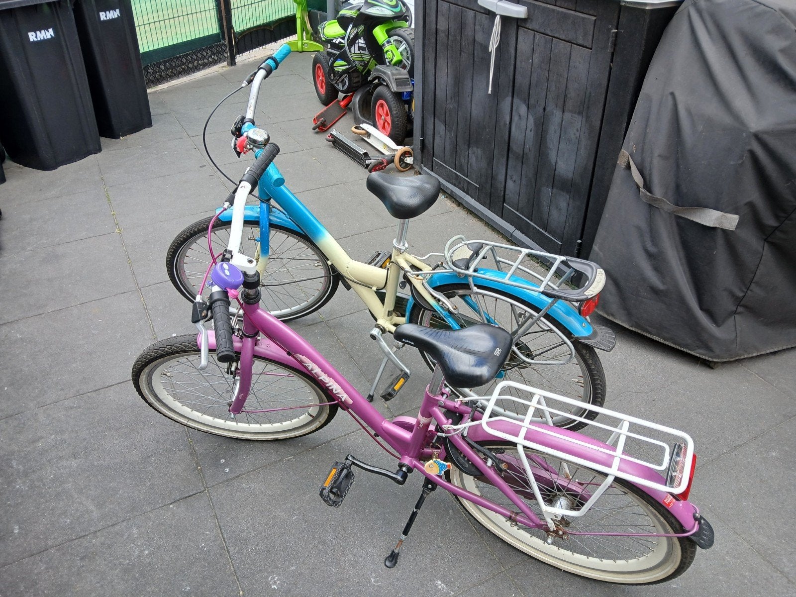 2 super nette fietsen om te starten., Ophalen, Gebruikt, Terugtraprem, Minder dan 16 inch