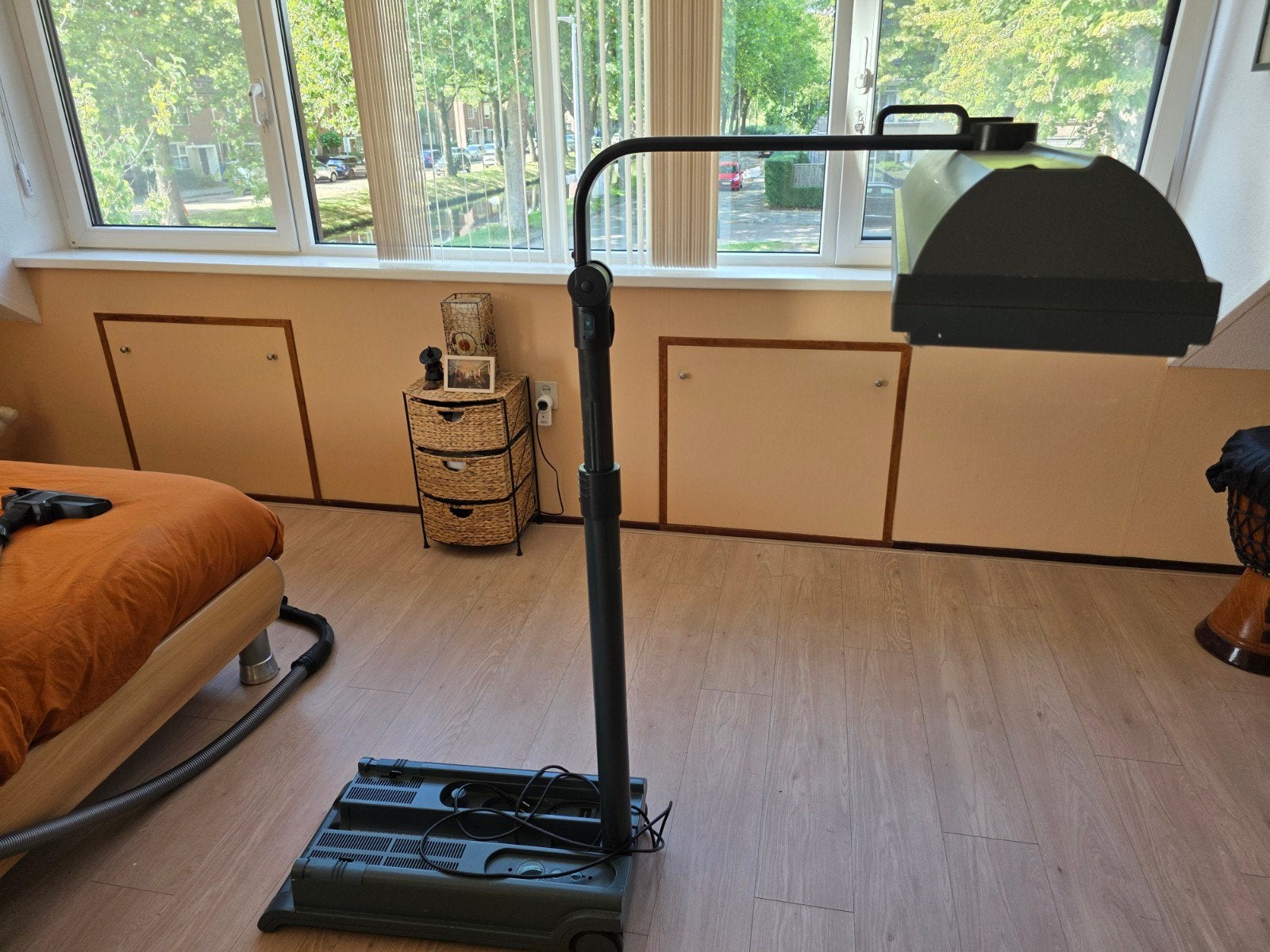 Zonnebank Philips original home solaria HB 814/ A, Ophalen, Zonnebank enkelzijdig, Minder dan 10 lampen
