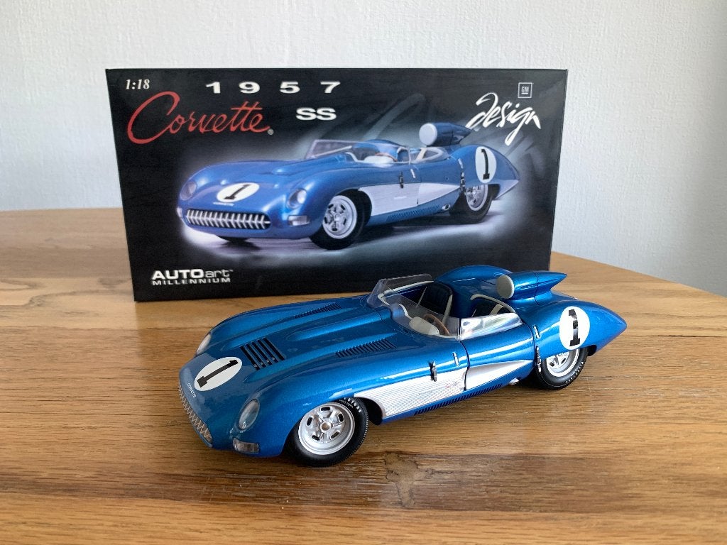 Corvette 1:18, Ophalen of Verzenden, Zo goed als nieuw, Autoart