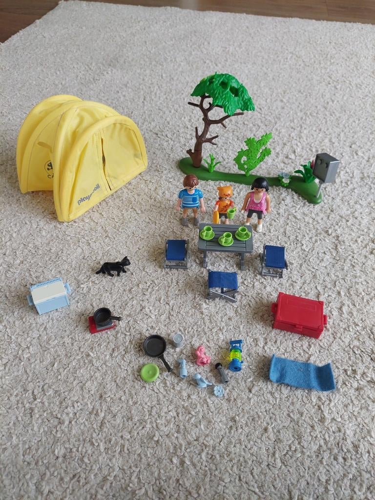 Playmobil 5435 Kampeervakantie, Kinderen en Baby's, Speelgoed | Playmobil, Ophalen of Verzenden, Gebruikt