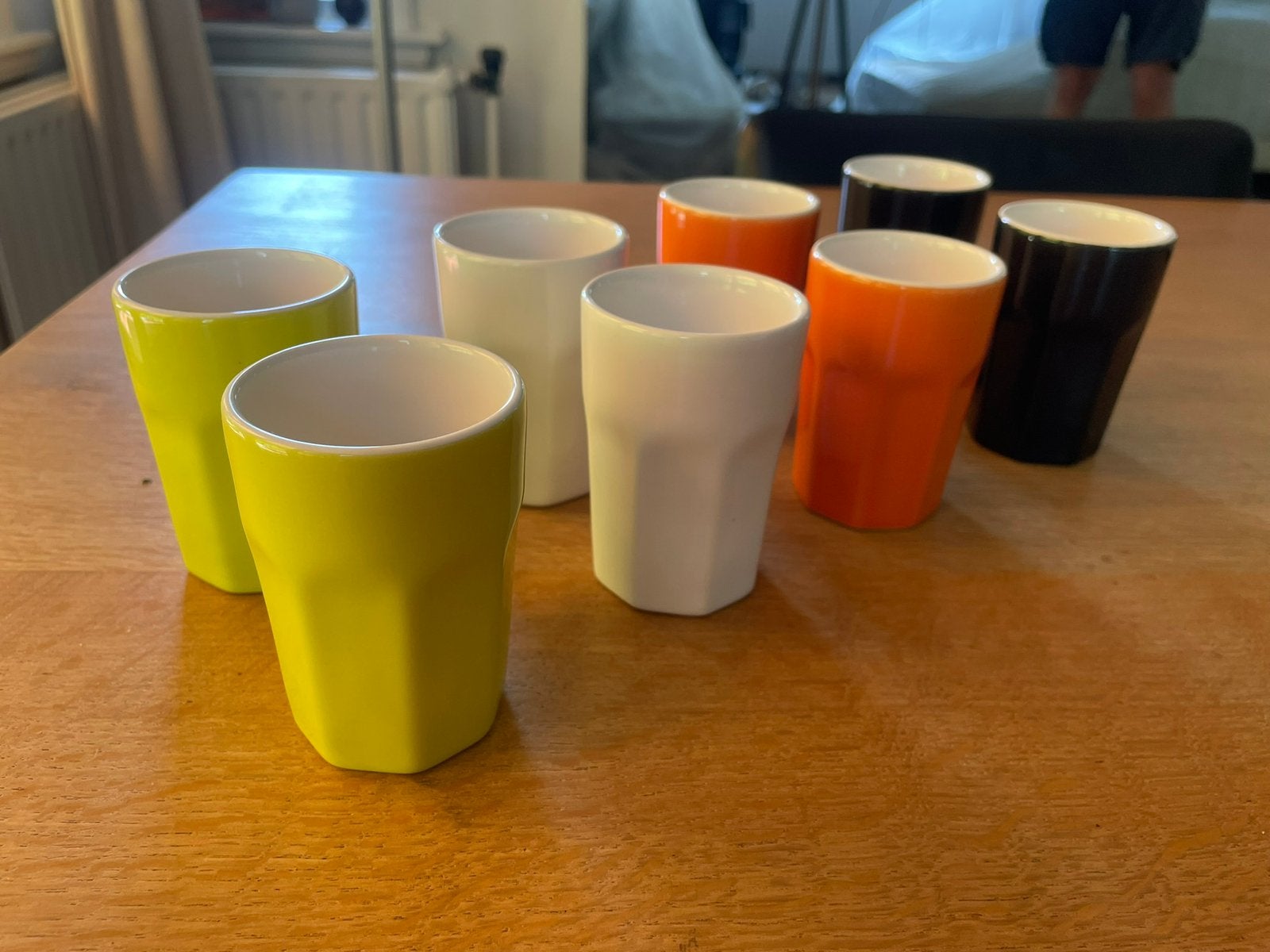 ASA selection caffe tiamo espressokopjes, Huis en Inrichting, Keuken | Servies, Ophalen of Verzenden, Zo goed als nieuw, Glas