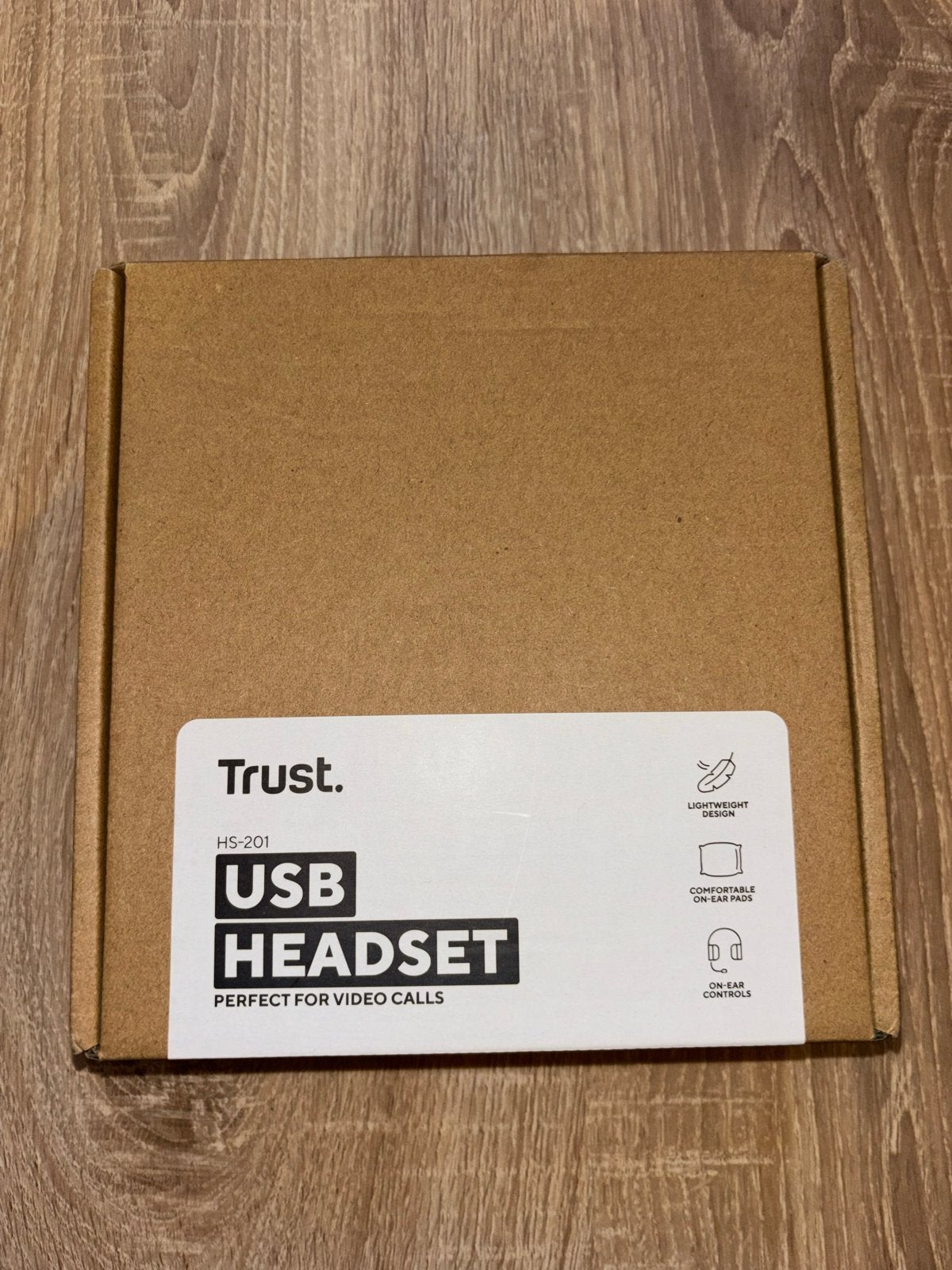 Trust HS-201 USB Headset - Perfect voor videogesprekken, Nieuw, Ophalen of Verzenden, Over-ear, Microfoon