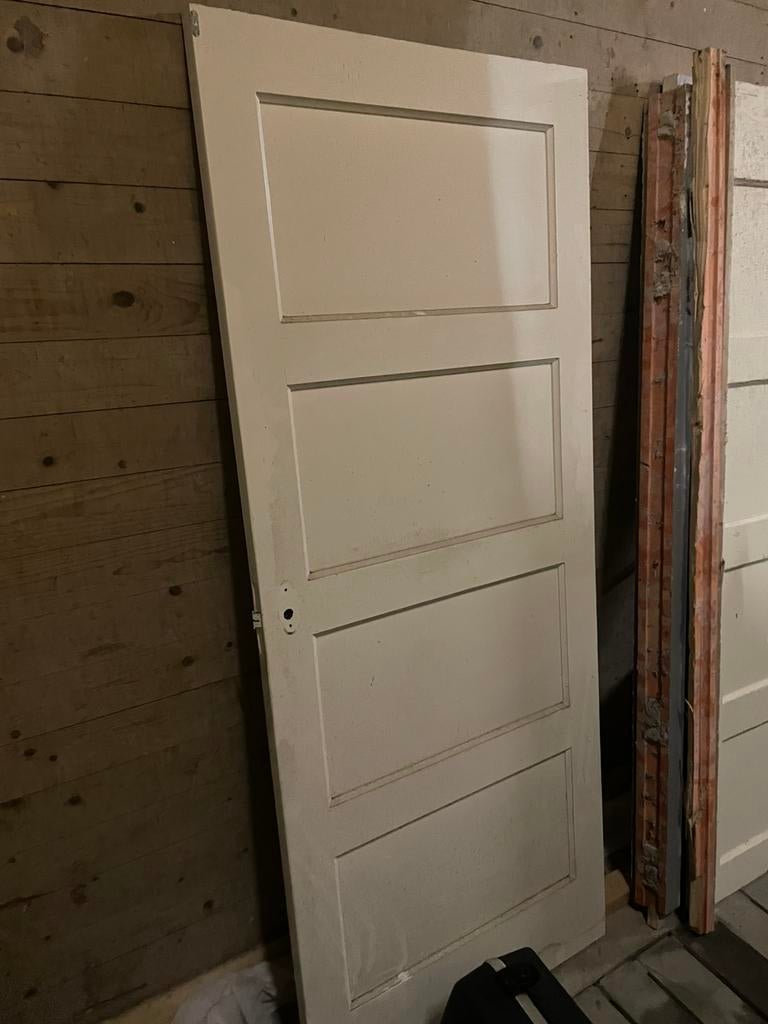 Paneeldeuren, Ophalen, Minder dan 80 cm, Binnendeur, Zo goed als nieuw
