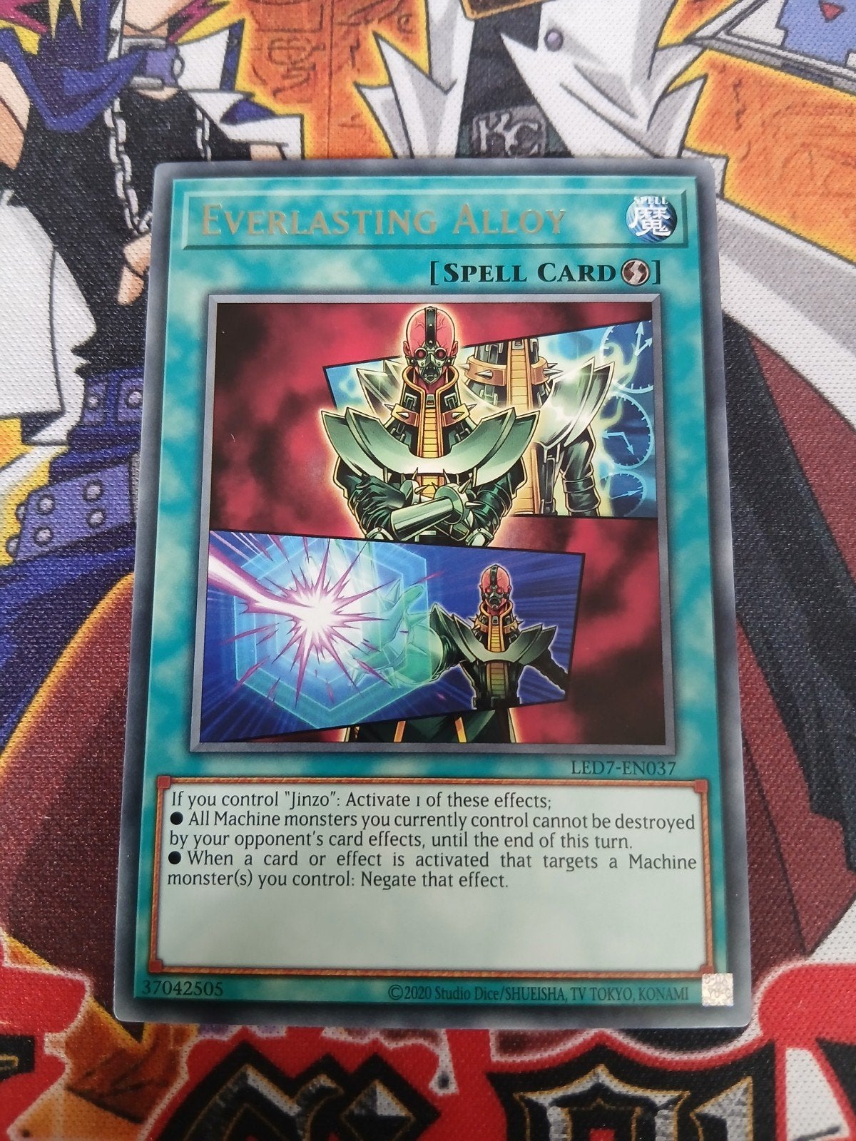 Everlasting Alloy - Rare LED7 - Yu-Gi-Oh, Ophalen, Zo goed als nieuw