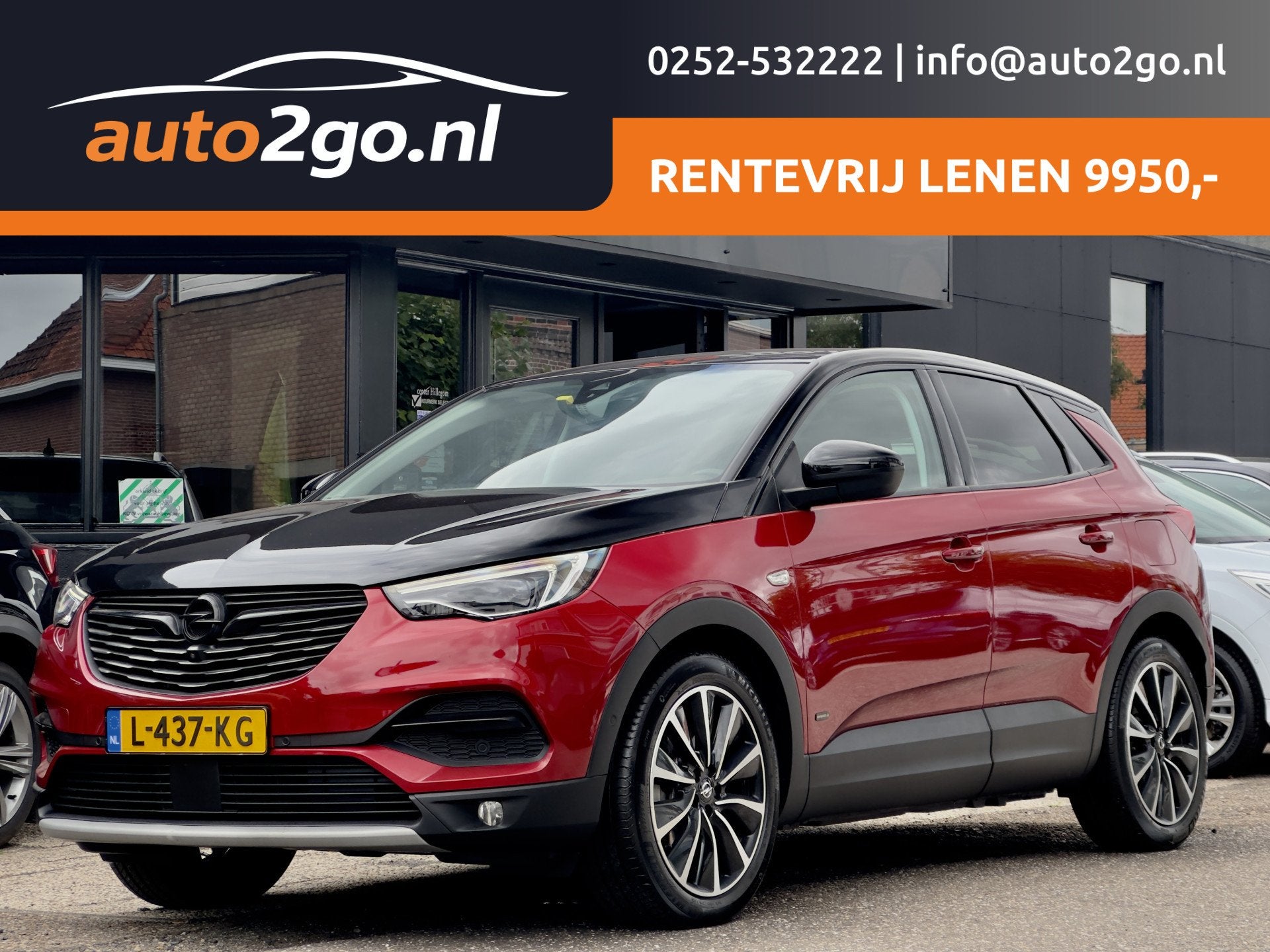 Opel Grandland X 1.6 TURBO AUT8 HYBRID4 TWO-TONE ULTIMATE 72, Automaat, 77 km/l, 4 cilinders, Automatische klimaatregeling