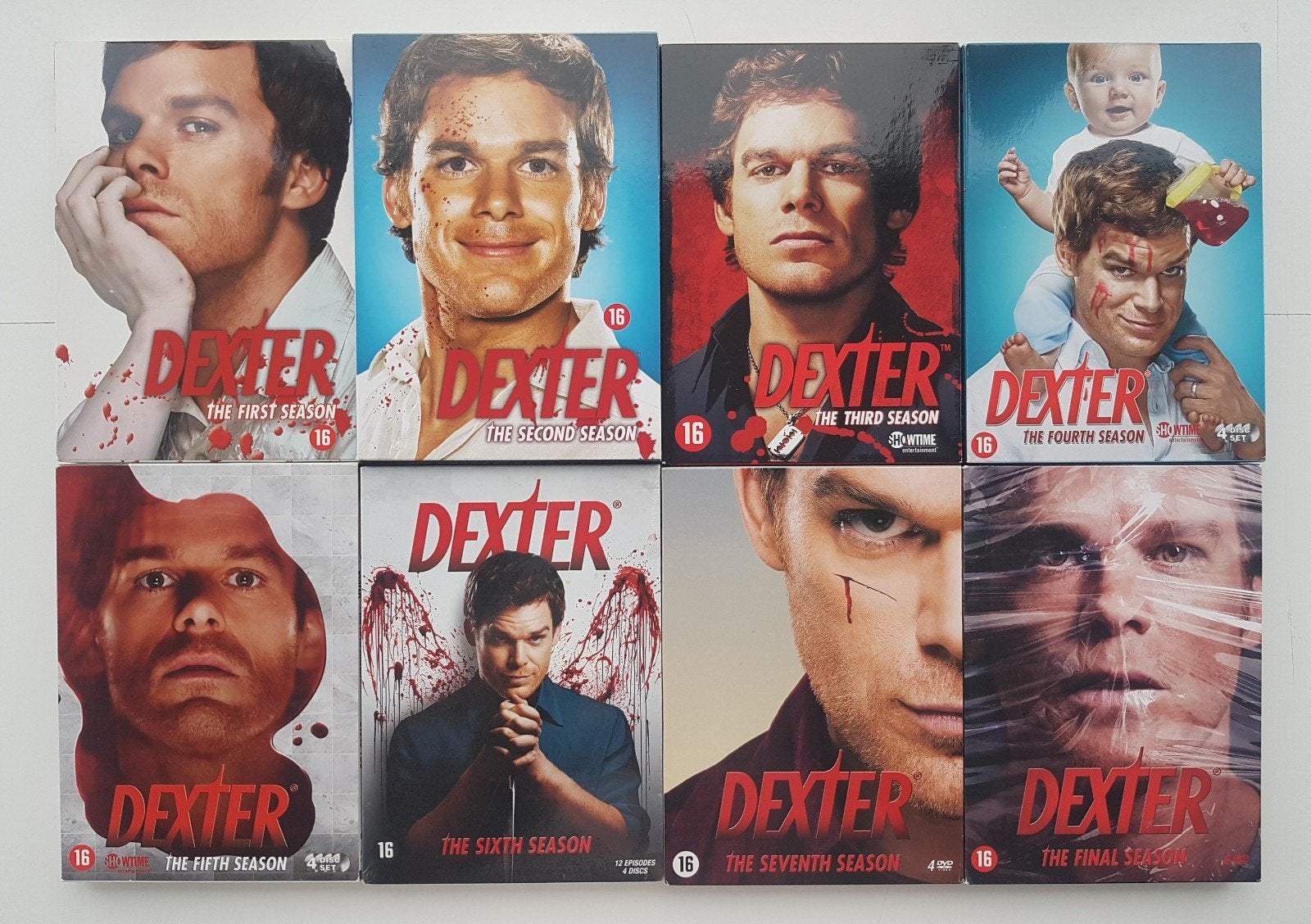 Dexter Seizoen 1 t/m 8 DVD box | De Complete Serie, Ophalen of Verzenden, Boxset