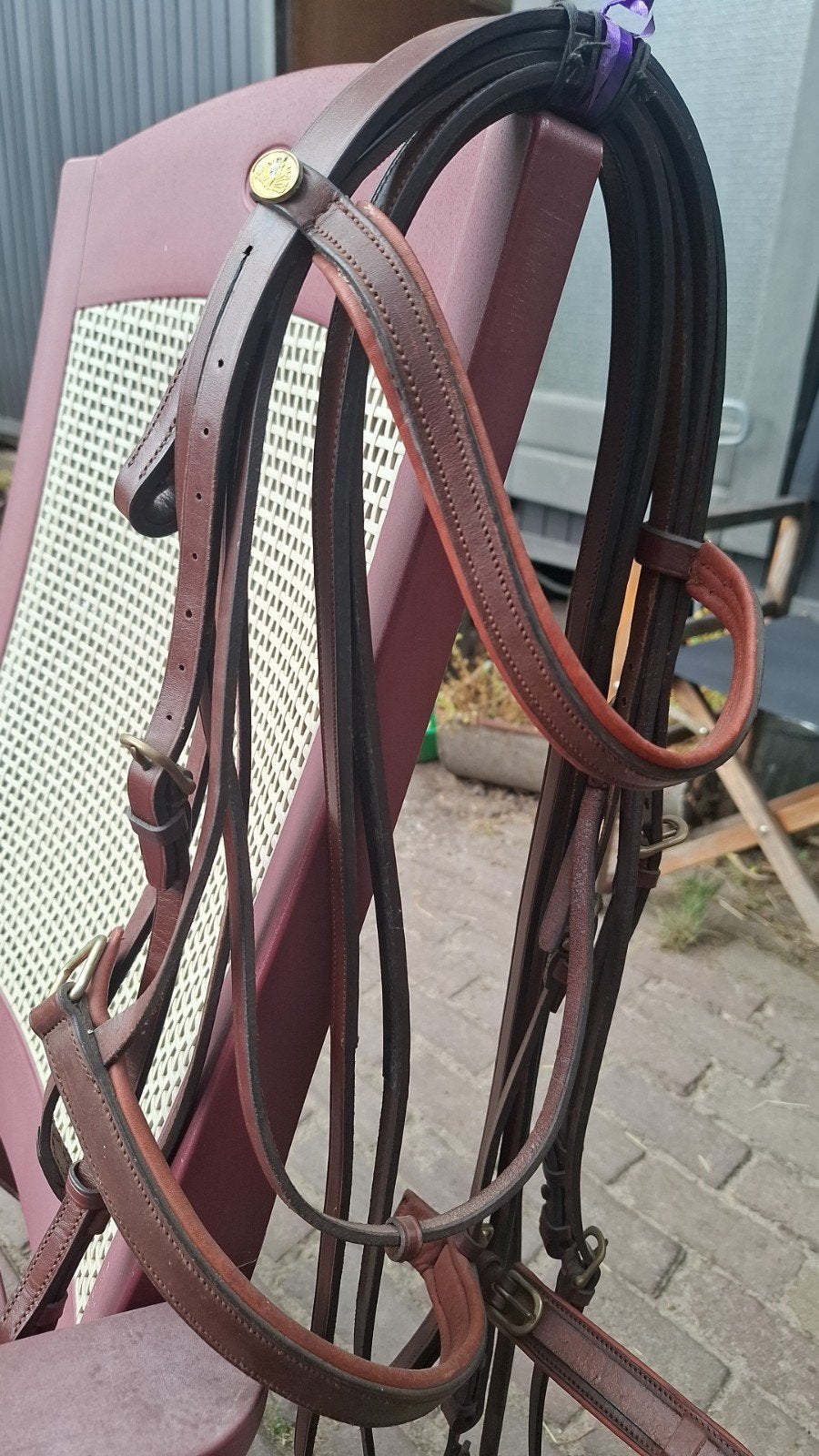 Verschillende hoofdstellen, Ophalen of Verzenden, Bruin, Hoofdstel, Full