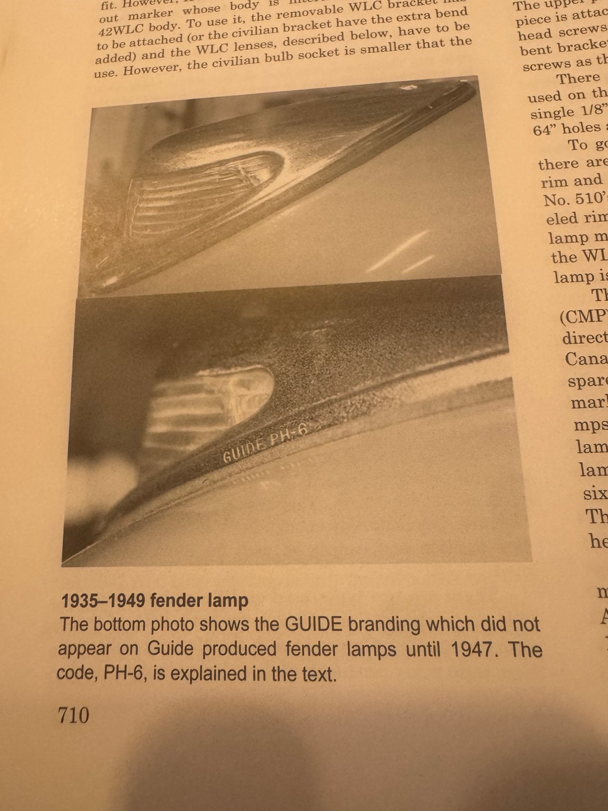 Gezocht: Guide PH-9 Fenderlamp., Ophalen of Verzenden, Gebruikt