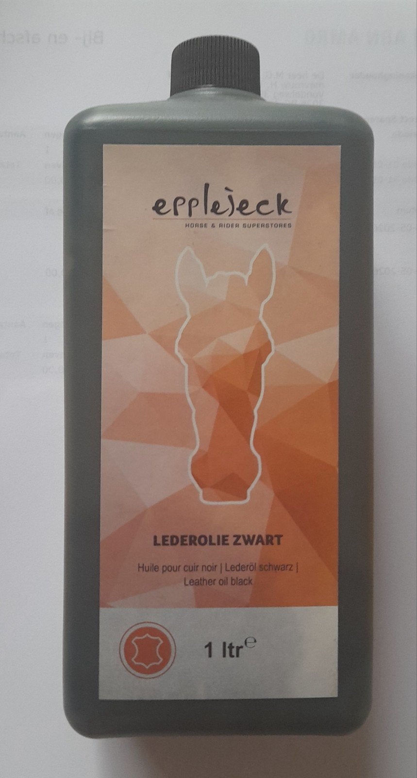 Lederolie zwart van epplejeck, Ophalen of Verzenden, Dressuur