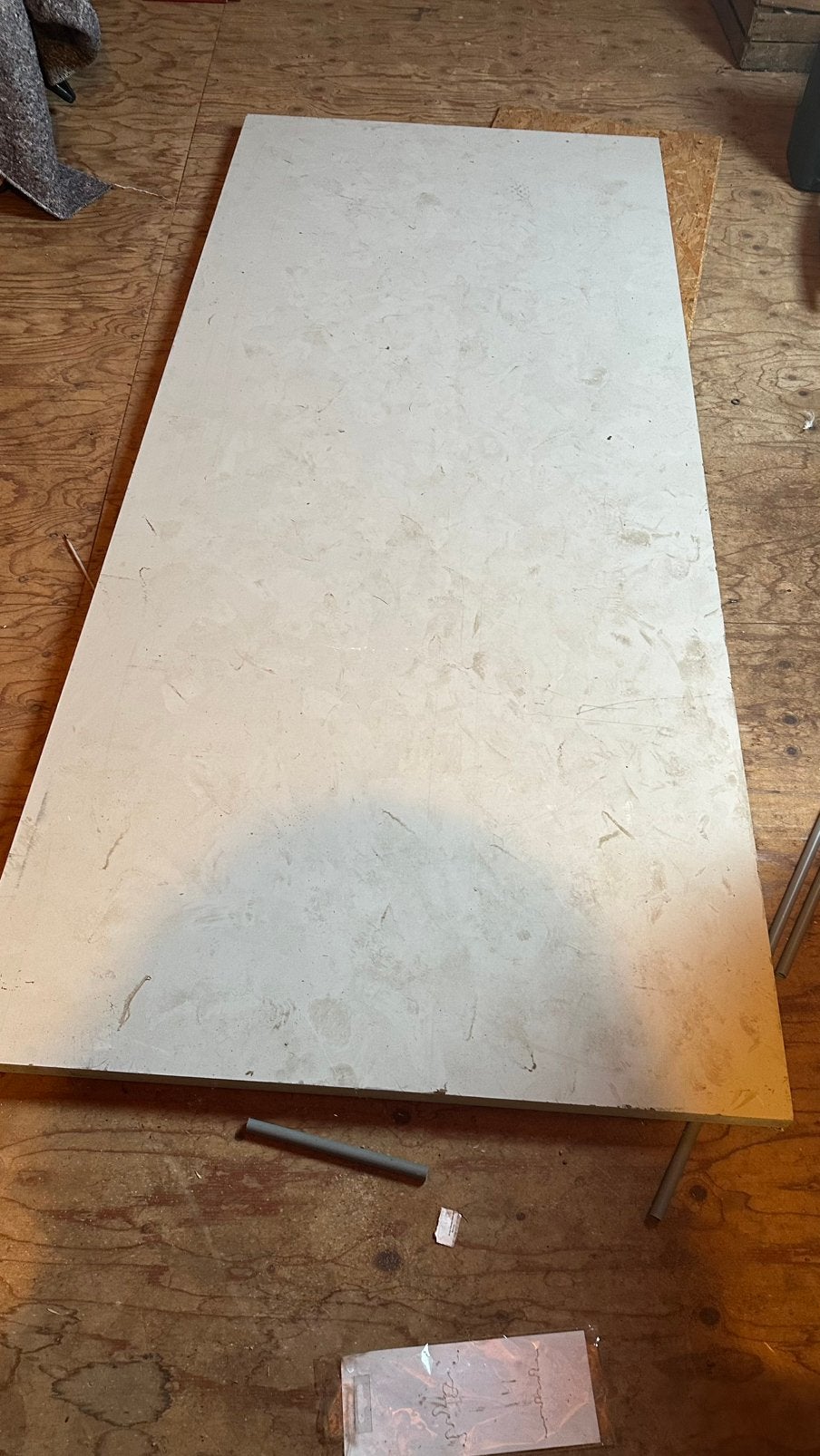 Geisoleerde deur te koop, Doe-het-zelf en Verbouw, Deuren en Horren, 215 cm of meer, Binnendeur, Zo goed als nieuw, Hout