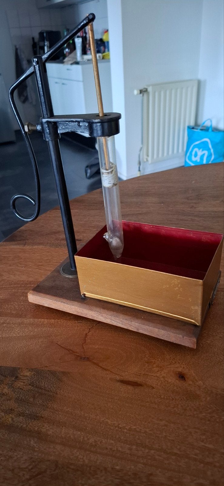 Antieke barometer/weerstation, Antiek en Kunst, Ophalen of Verzenden