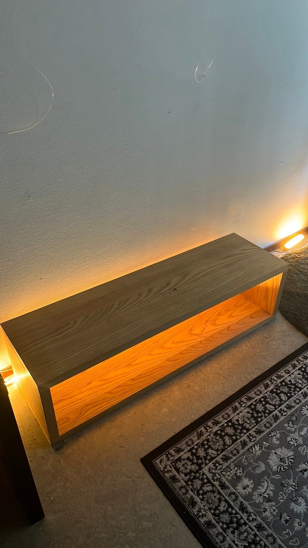TV Meubel Hout, Ophalen, Zo goed als nieuw, 25 tot 50 cm, Minder dan 100 cm