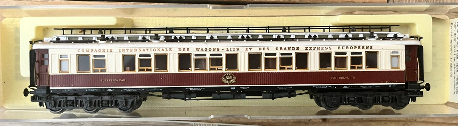 HO Trix slaaprijtuig Orient Express, Hobby en Vrije tijd, Modeltreinen | H0, Gebruikt, Gelijkstroom, Trix, Wagon