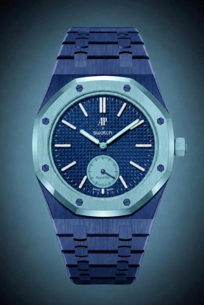 Te Koop Gevraagd Audemars Piquet Swatch Pop, Sieraden, Tassen en Uiterlijk, Horloges | Heren, Ophalen of Verzenden, Kunststof
