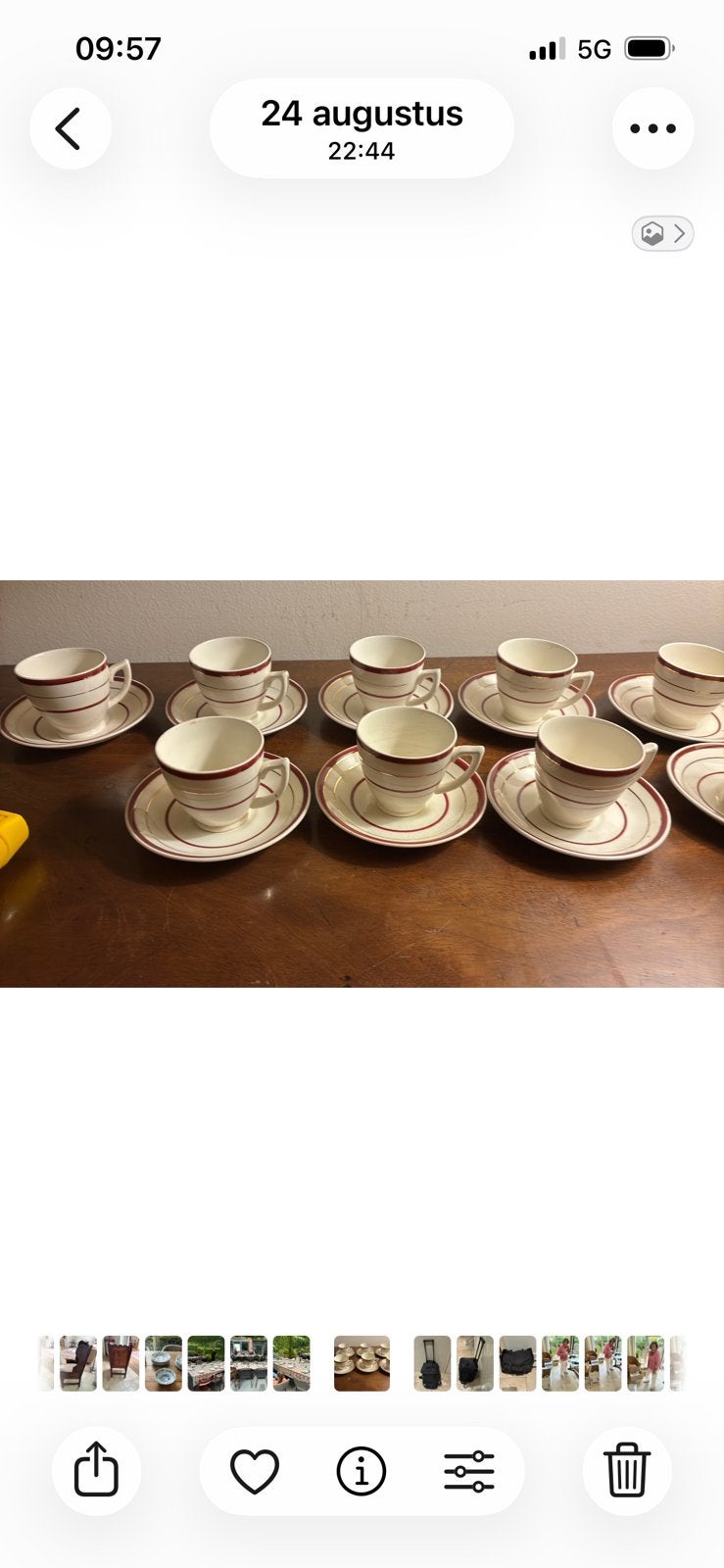 8 antieke unieke engelse espresso kopjes, Antiek en Kunst, Antiek | Servies compleet, Ophalen of Verzenden