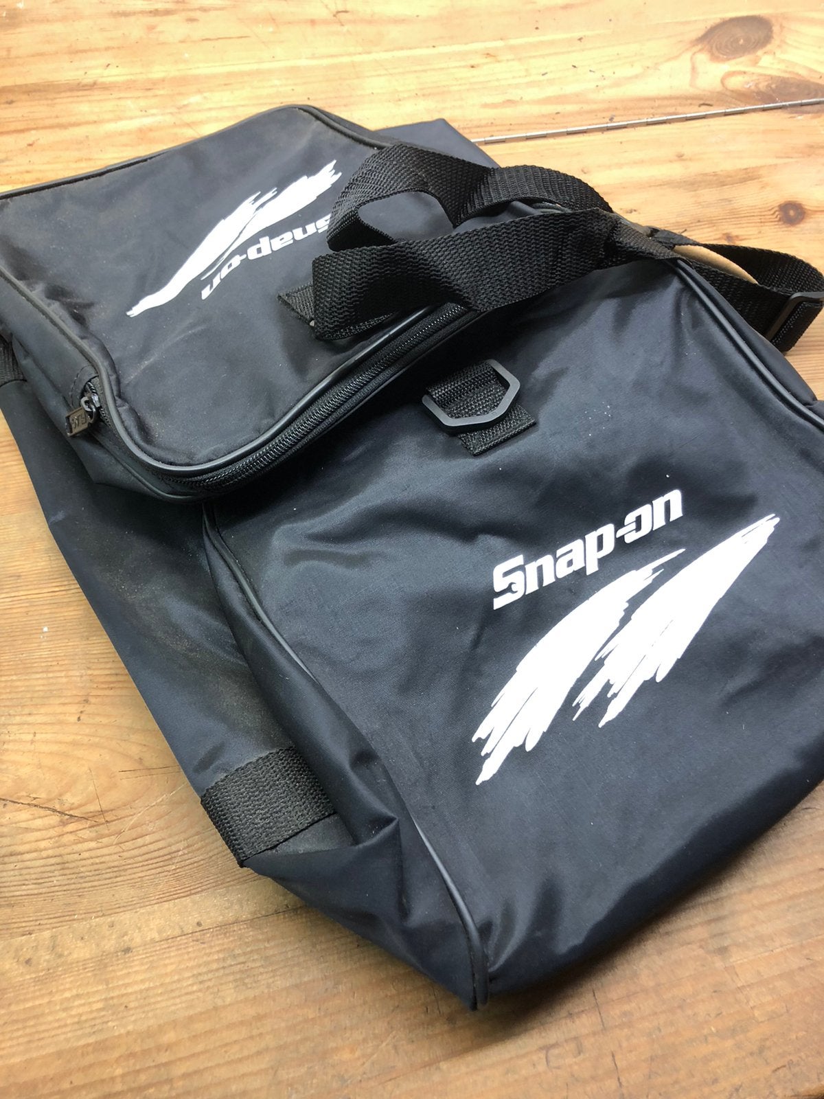 Snap-on sporttas reistas weekendtas, 40 tot 60 cm, 20 tot 30 cm, Zwart, Minder dan 35 cm