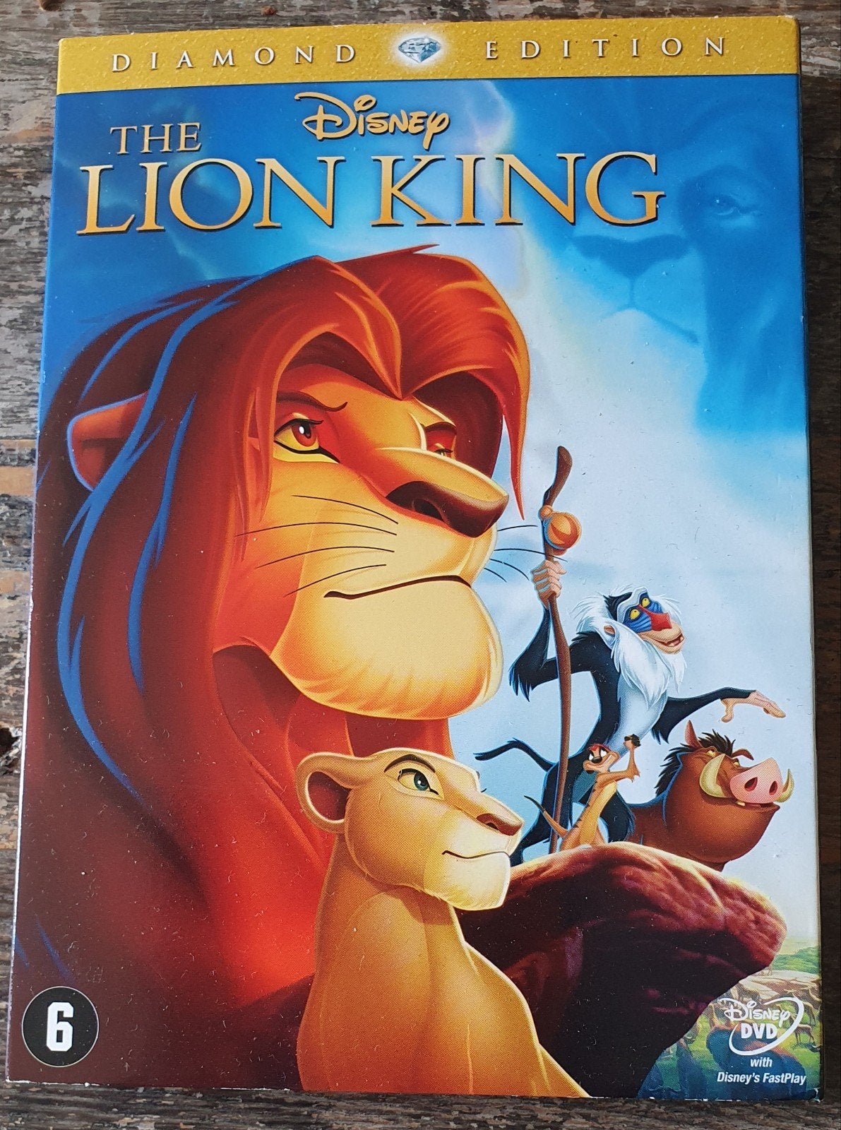 Disney The Lion King Diamond Edition DVD, Avontuur, Ophalen of Verzenden, Zo goed als nieuw, Vanaf 6 jaar