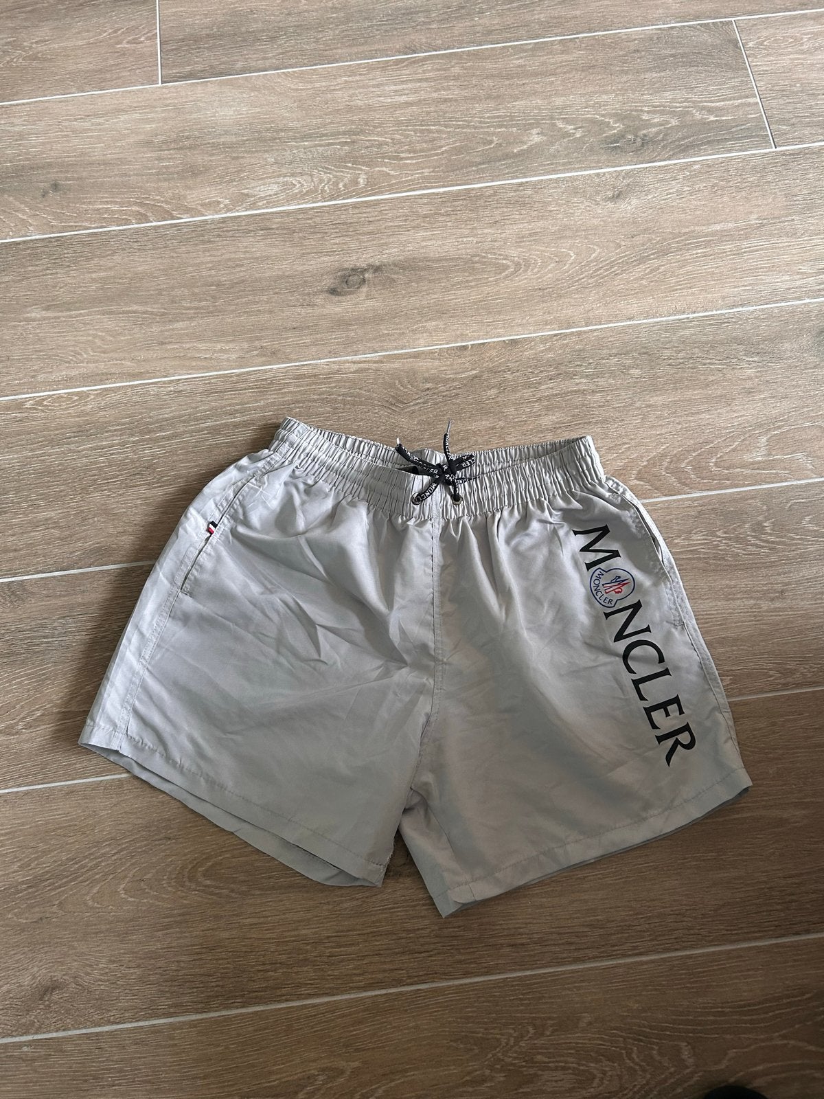 Moncler Zwemshort - Maat M, Ophalen of Verzenden, Maat 48/50 (M), Grijs, Zwemshort