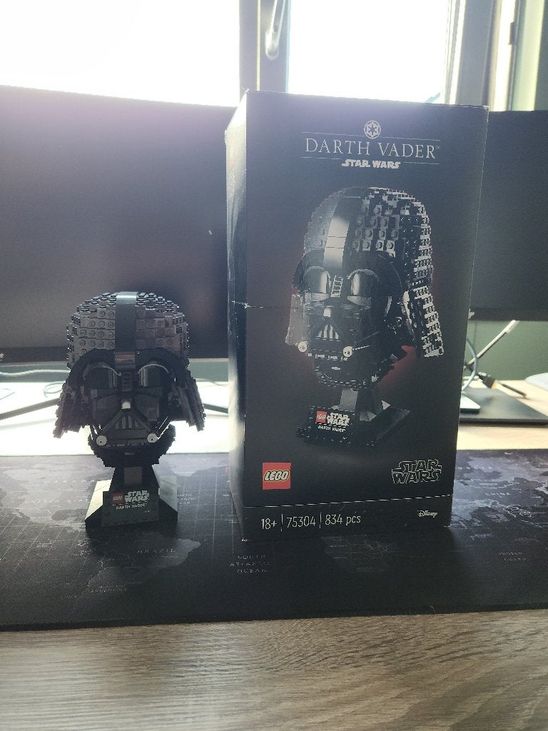 Lego Star Wars #75304 - Darth Vader Helm, Verzamelen, Star Wars, Ophalen, Zo goed als nieuw, Actiefiguurtje