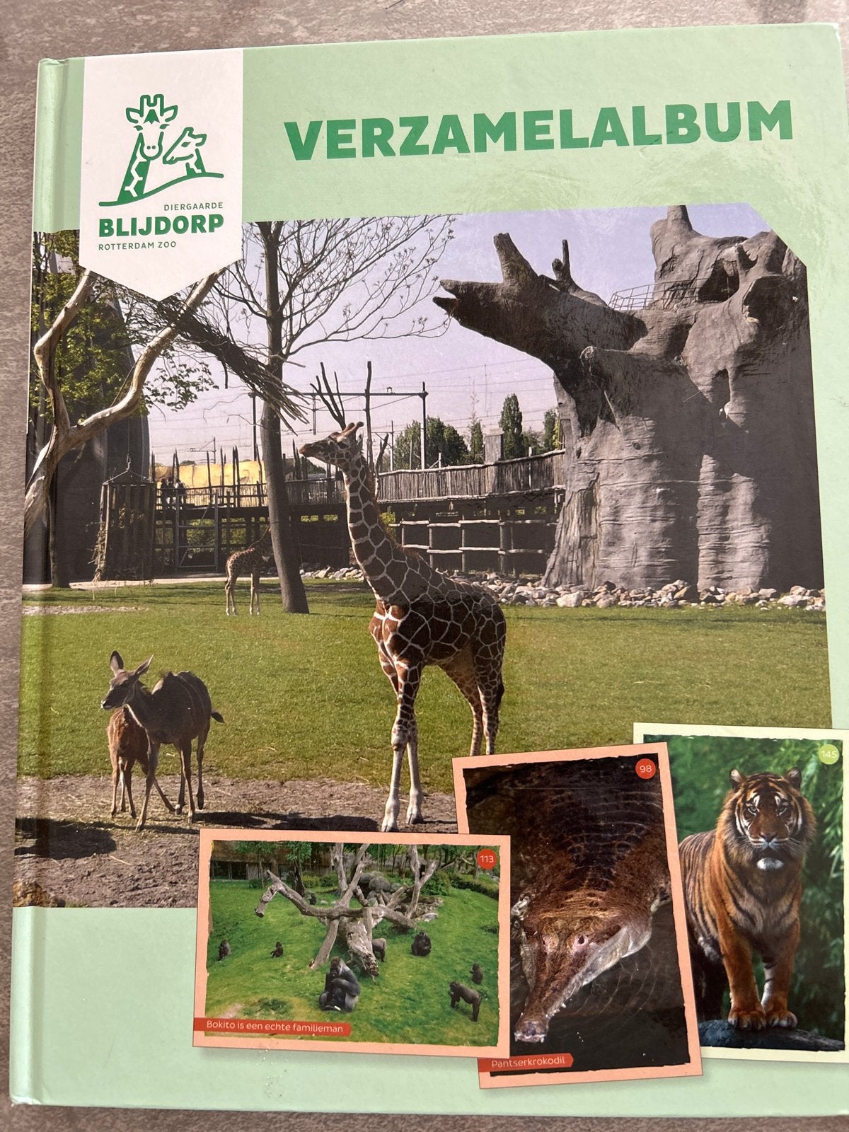 Collectors Item Verzamelalbum Diergaarde Blijdorp, Ophalen of Verzenden, Gebruikt, Wild dier, Overige typen