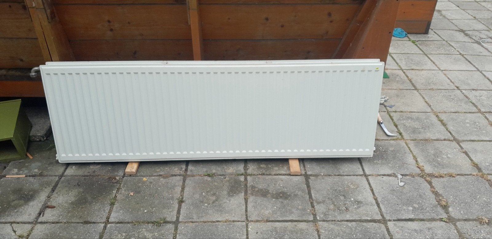 Radiator type 21, dubbele plaat, enkele convector, 1600x500, Ophalen, 30 tot 80 cm, Gebruikt, Radiator